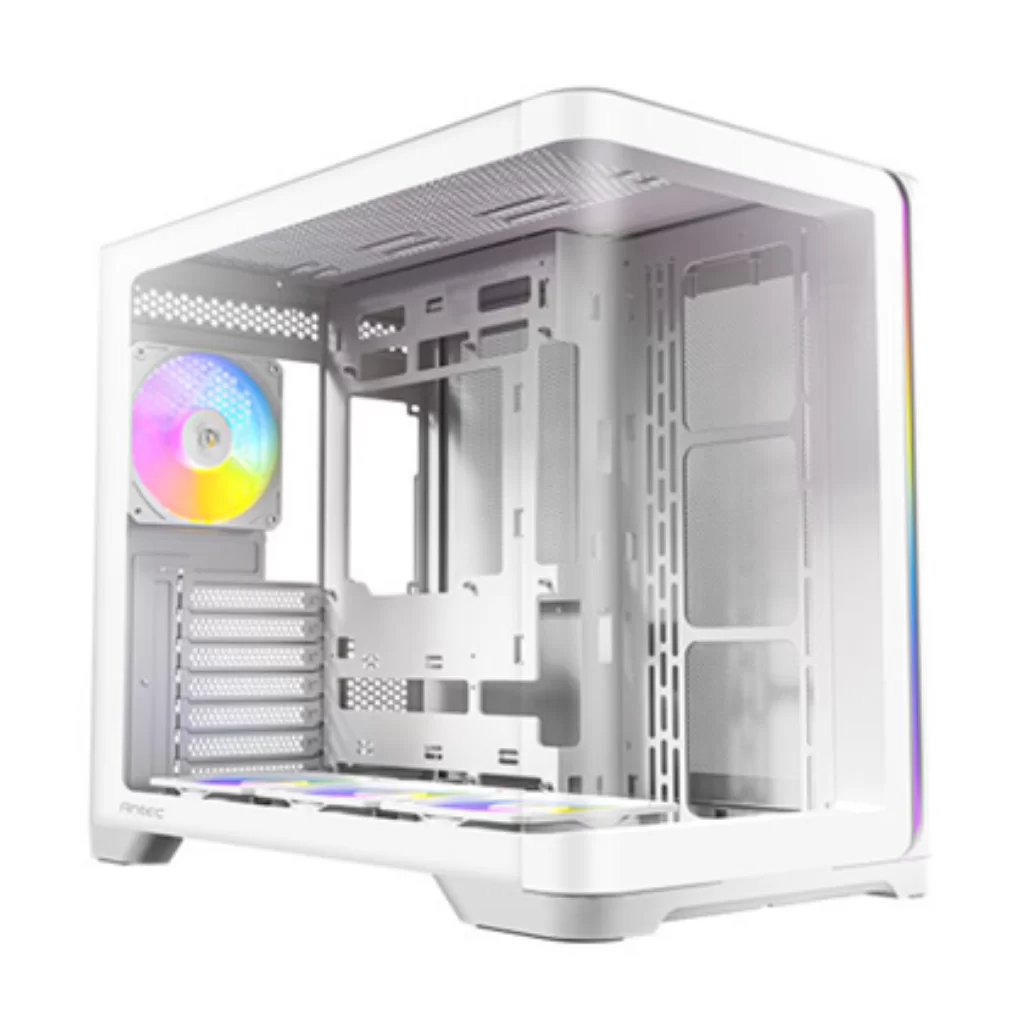 Case Gamer Antec C5 Curve ARGB Blanco Mid-Tower Constellation con Vidrio Templado