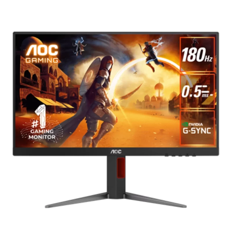 Monitor AOC 24G4E 24" Fast IPS Full HD 180Hz HDR10 0.5ms