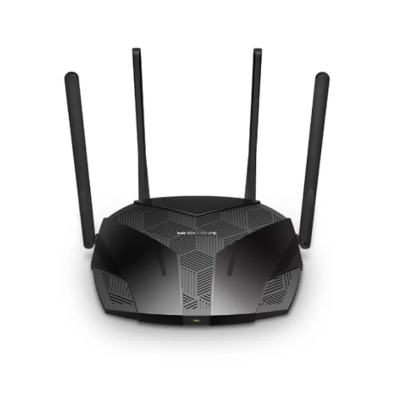 Router Wireless Mercusys MR80X AX3000 Wi-Fi 6 con 4 Antenas y Puertos Gigabit
