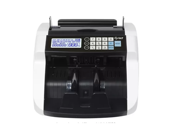 Contadora de Billetes Multidivisa con Detección UV MG MT IR DD y Pantalla LCD