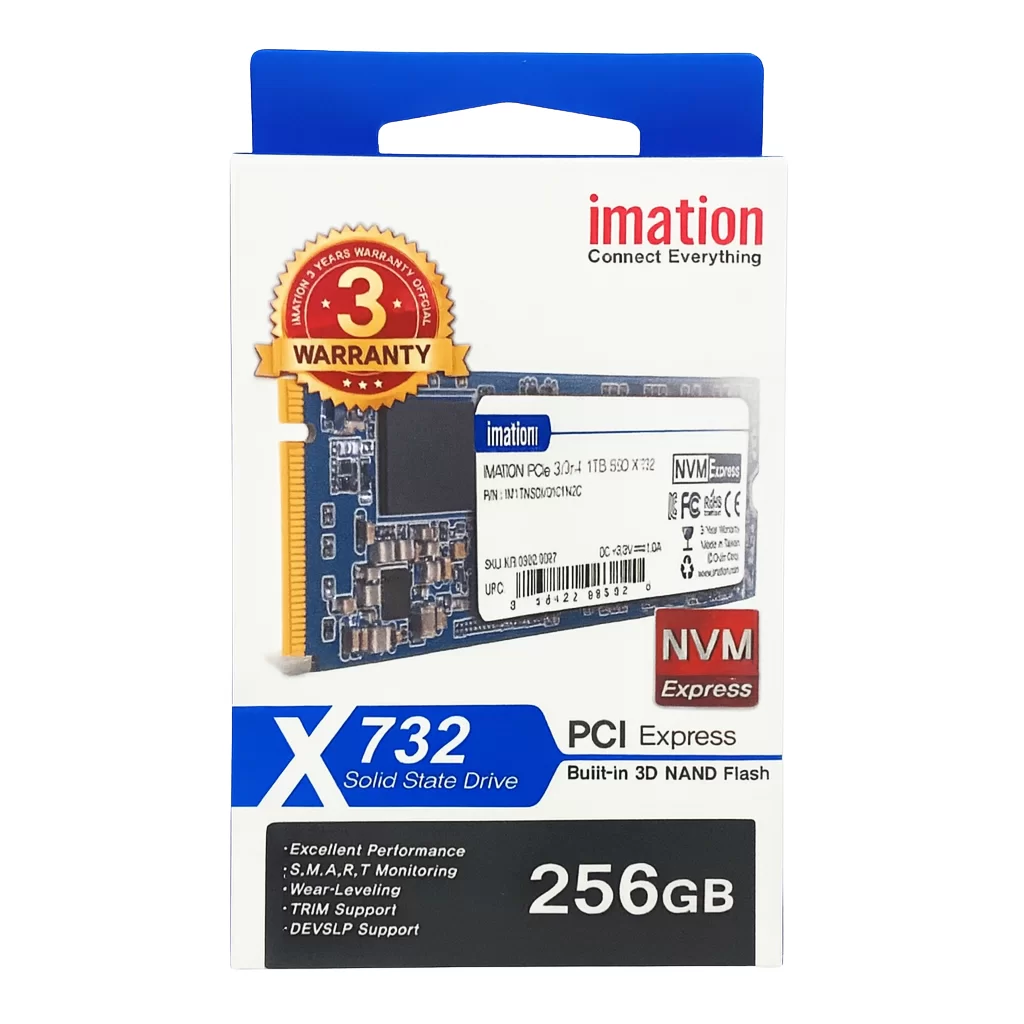 Disco SSD Imation X732 M.2 256GB NVMe Gen3