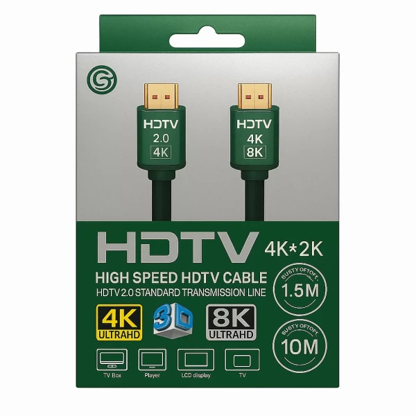 Cable HDMI HDTV 2.0 Alta Velocidad 4K 8K 10M