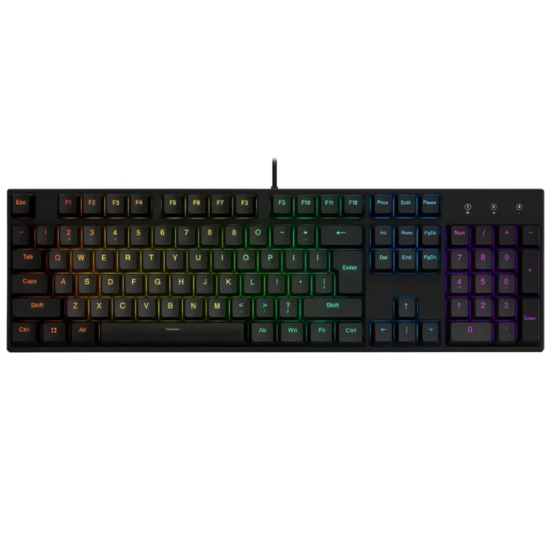 Teclado Gamer Fantech MK884v2 Atom Mecánico RGB