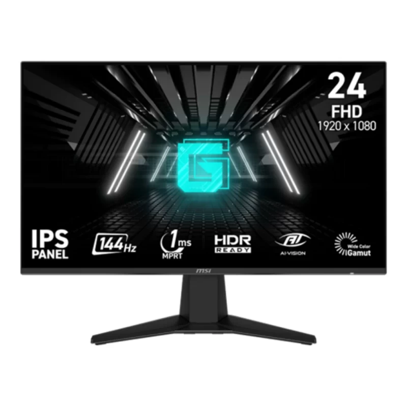 Monitor Gamer MSI G242L 23.8" IPS FHD 144Hz Adaptive Sync