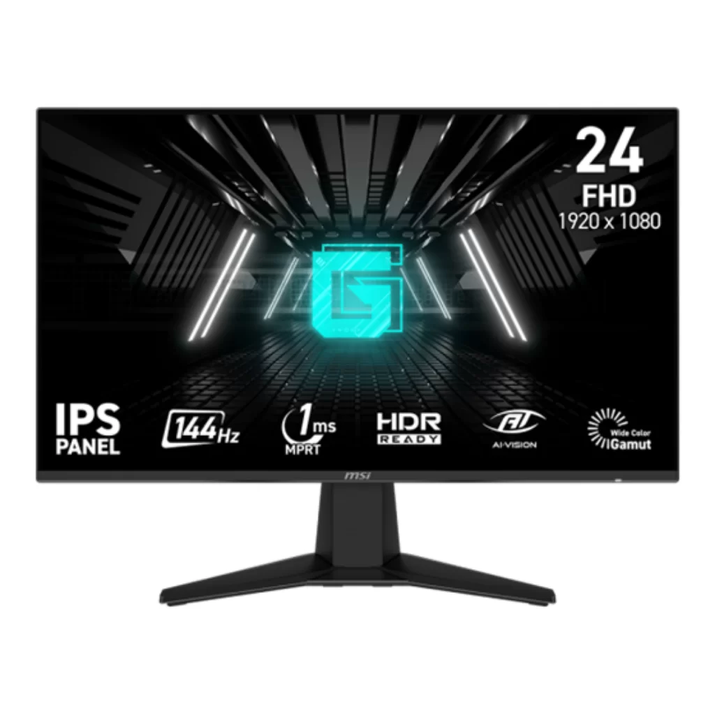 Monitor Gamer MSI G242L 23.8" IPS FHD 144Hz Adaptive Sync