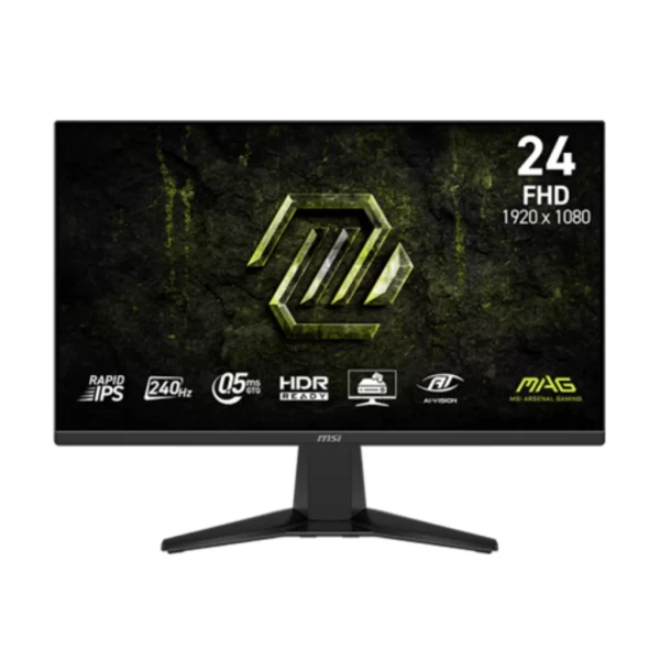 Monitor Gamer MSI MAG 245F 23.8" FHD 240Hz Rapid IPS HDR