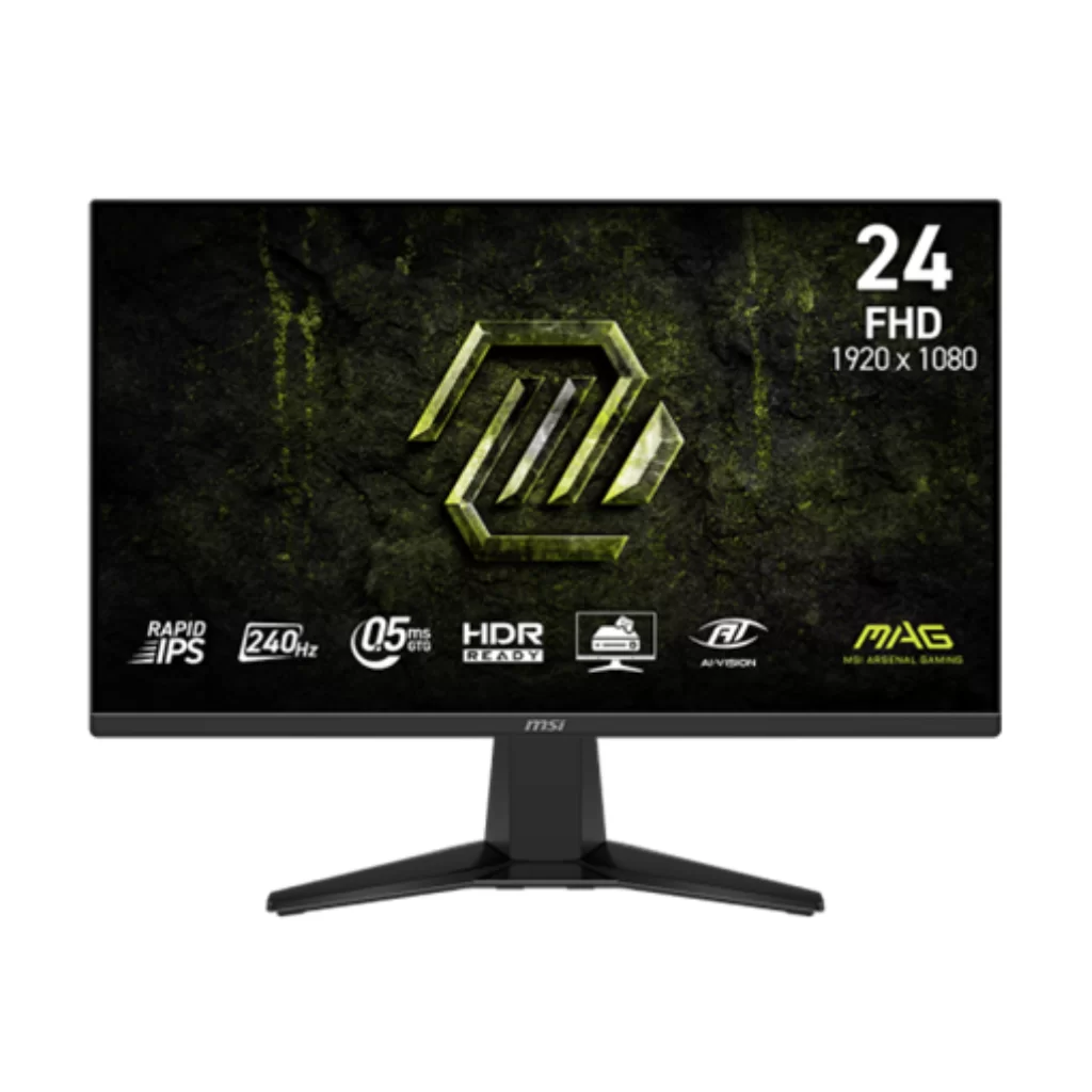 Monitor Gamer MSI MAG 245F 23.8" FHD 240Hz Rapid IPS HDR
