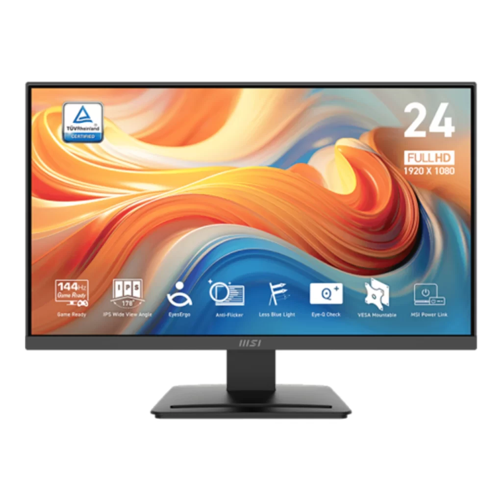 Monitor MSI PRO MP243L 23.8" FHD 144Hz IPS HDR EyesErgo