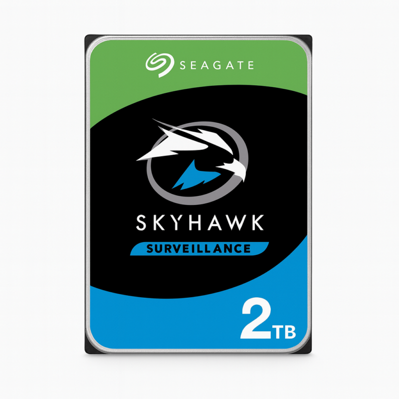 Disco Duro HDD Seagate SkyHawk ST2000VX017 2TB SATA 5400RPM