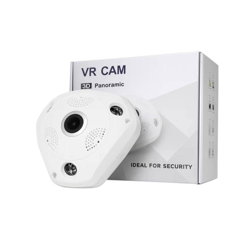 Cámara De Seguridad VR Cam 3D Panoramic Vista 360 Wifi