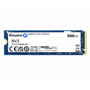 Disco SSD Kingston NV3 500GB M.2 2280 PCIe 4.0 NVMe