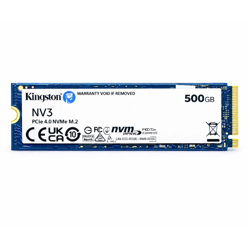 Disco SSD Kingston NV3 500GB M.2 2280 PCIe 4.0 NVMe