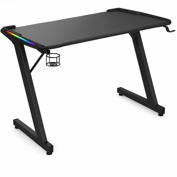 Mesa Gamer XCON TB05 RGB 110x60cm Iluminación RGB