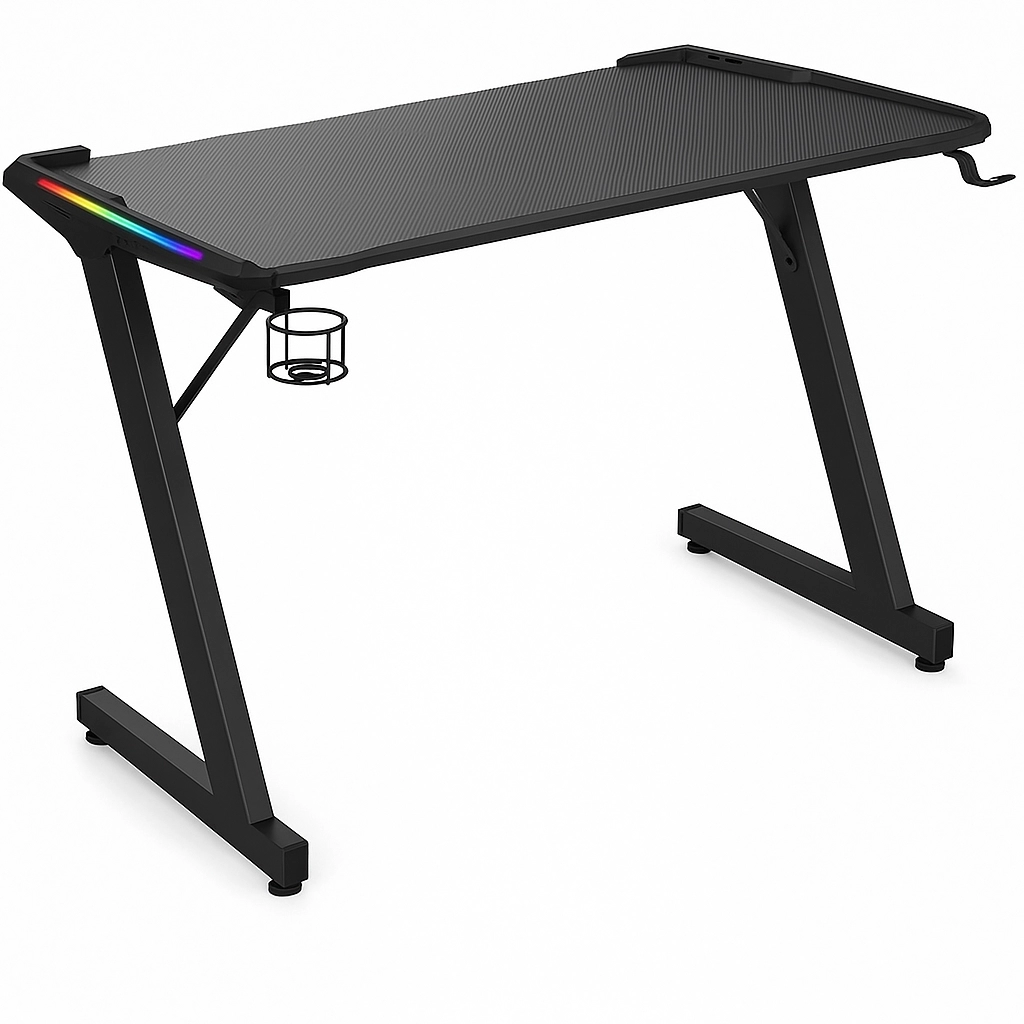 Mesa Gamer XCON TB05 RGB 110x60cm Iluminación RGB