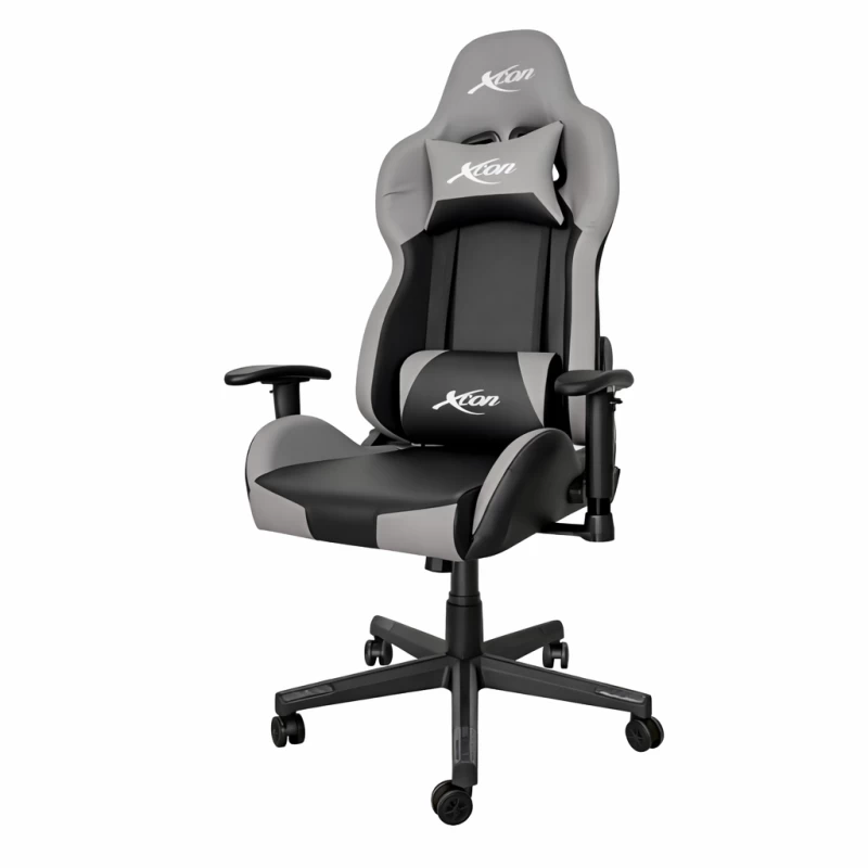 Silla Gamer Xcon C6647 Reclinable Gris Negro 265 Lbs
