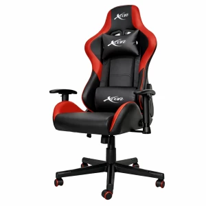 Silla Gamer Xcon XCON-C6645 Reclinable Negro Rojo 265 Lbs
