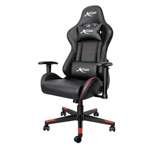 Silla Gamer Xcon XCON-C6646 Reclinable Negro Gris Rojo 265 Lbs