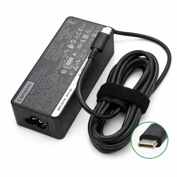 Cargador Lenovo 65W USB-C Original Negro