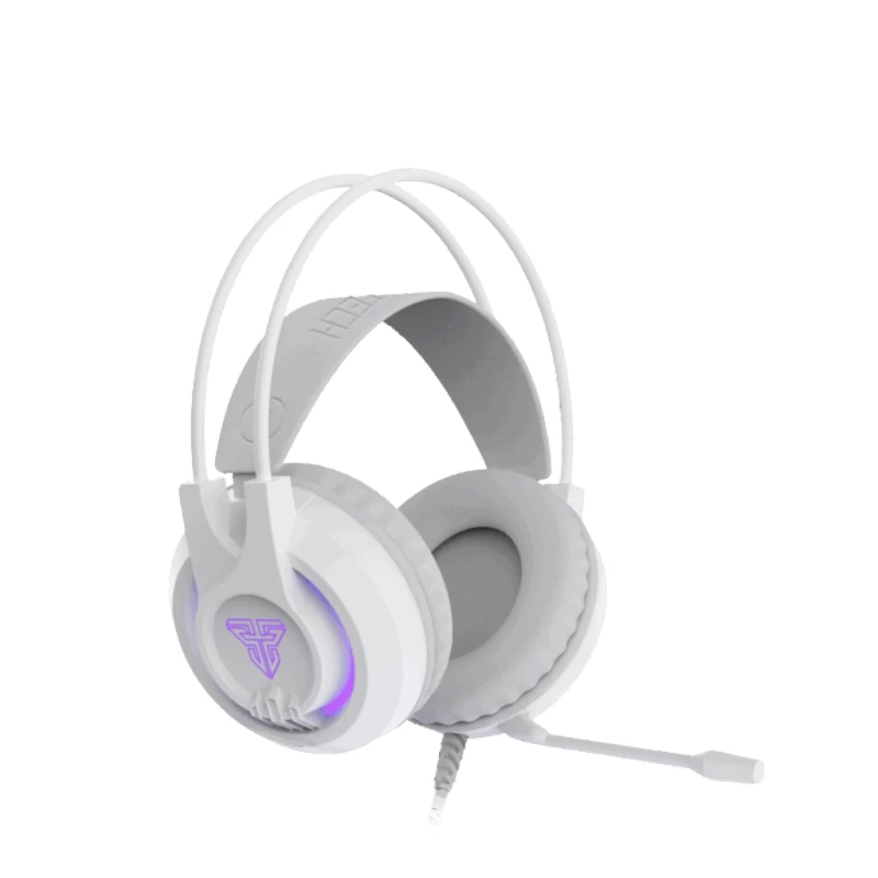 Headset Fantech HG20 Chief II Blanco RGB con Micrófono Gamer