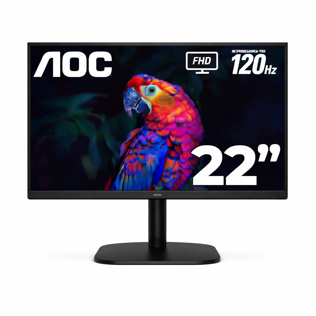 Monitor AOC 22 Pulgadas FHD 120Hz LED HDMI VGA VESA