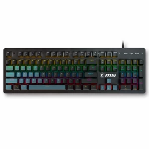 Teclado Gamer MSI Forge GK300 Blue RGB USB 2.0