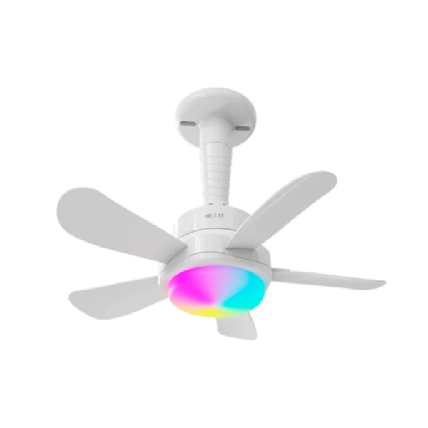 Abanico Smart Nexxt Wifi RGB Para Zócalo Luz Compatible Alexa Google Siri