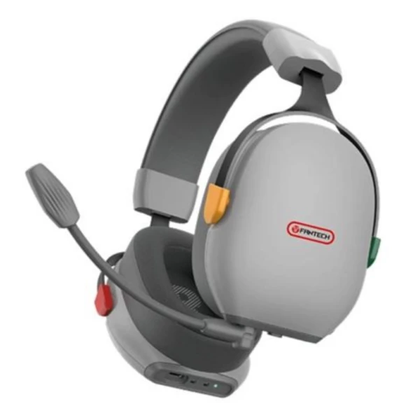 Headset Inalámbrico Fantech WHG06 Carbon Pro Grey Bluetooth 2.4GHz 48H