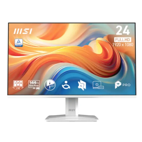 Monitor MSI PRO MP243W E14 24 IPS FHD 144Hz Blanco HDR Adaptive-Sync