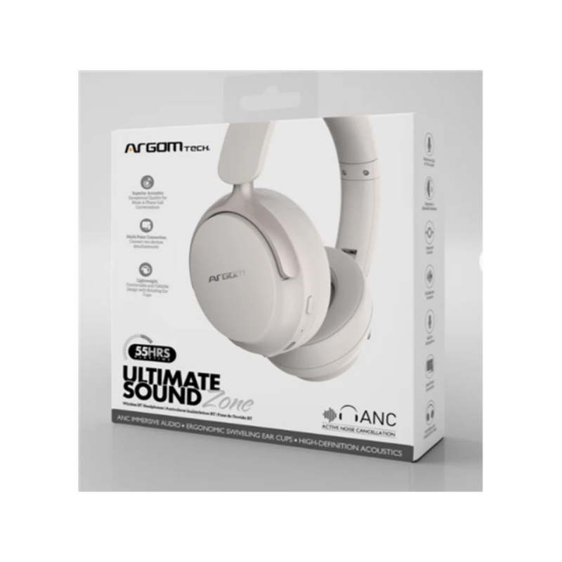 Audifono Argom Ultimate Sound Zone Bt 5.4 Cancelacion De Ruido