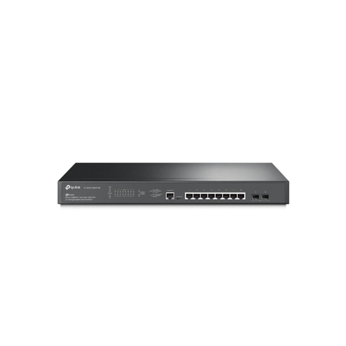 SWITCH 8 PUERTOS TP-LINK OMADA GIGABIT RJ45. 2.5G BASE-T Y 2-PUERTOS 10GE SFP+ L2+ MANAGED CON 8-PUERTOS POE+.