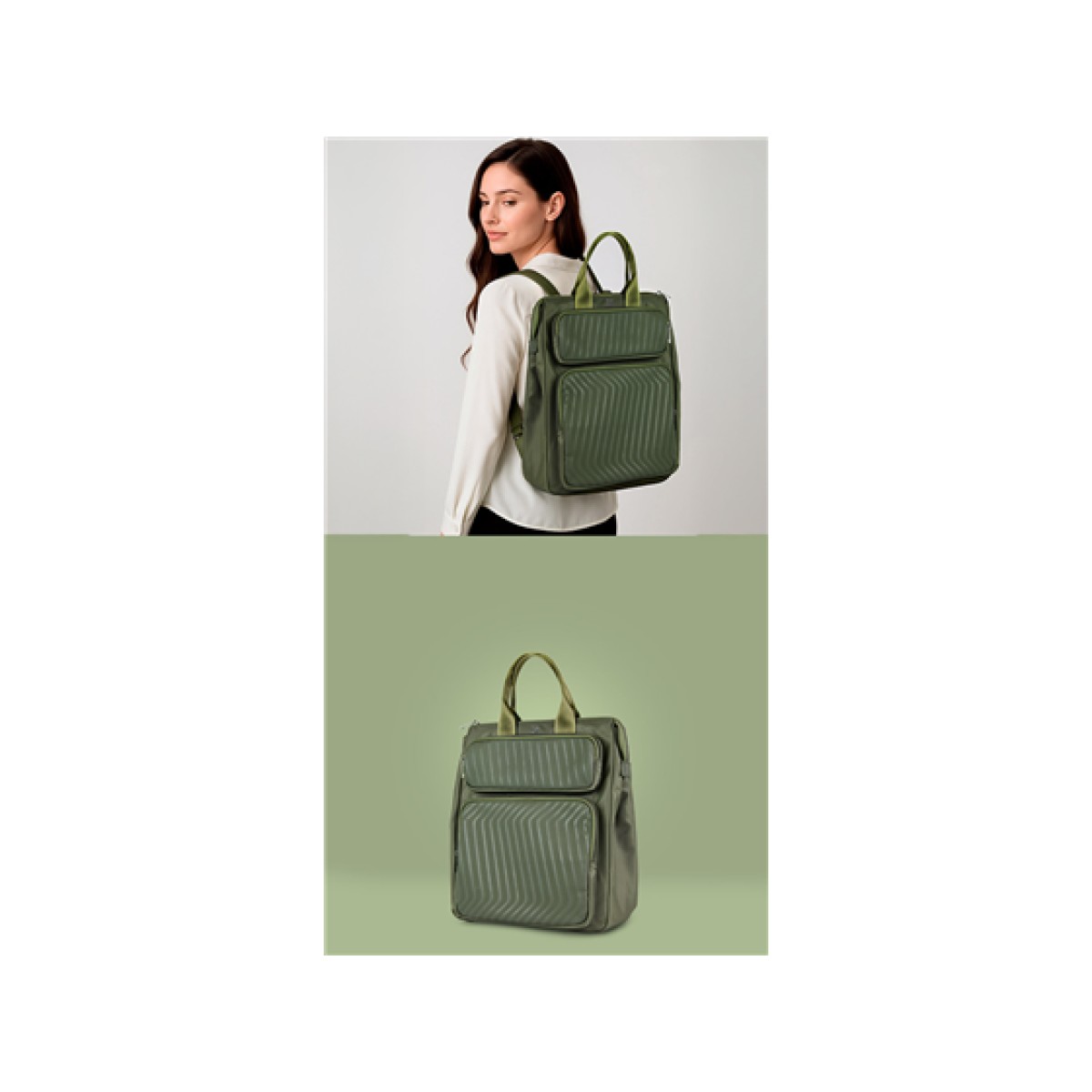 BULTO PARA LAPTOP KLIP XTREME EVA BACKPACK TIPO MOCHILA 15"6 Y TABLETA 8" EN TABLETA, RESISTENTE AL AGUA, VERDE (KNB-750)