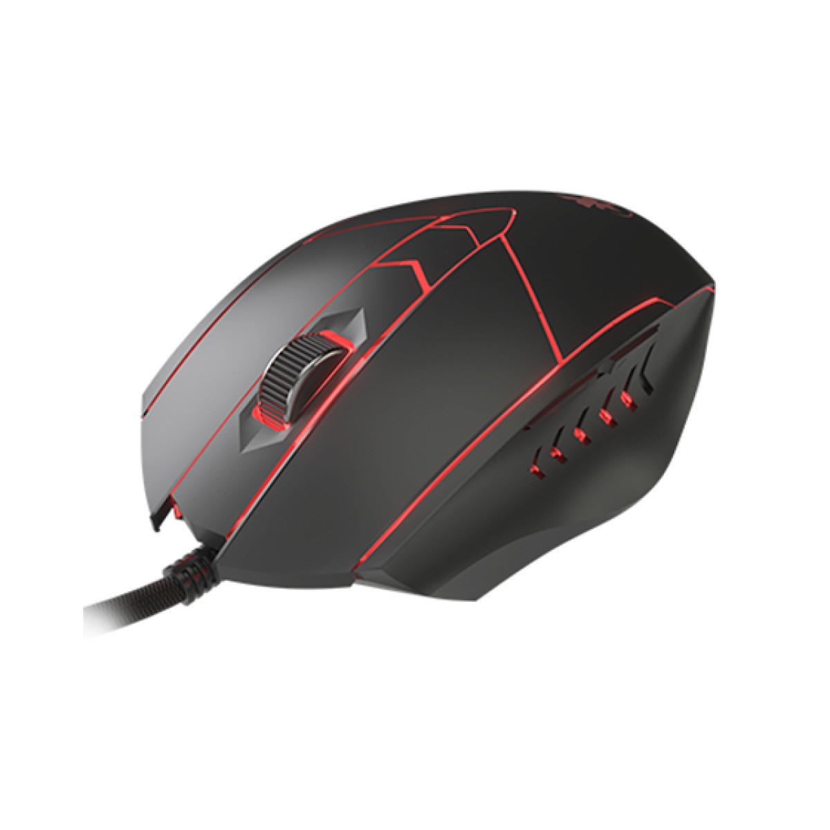 Mouse Xtech Stauros USB 6 Botones 7200 Dpi 4 LED Colors Black