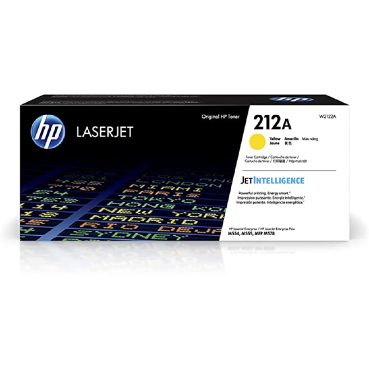 Toner Hp 212A W2122A Yellow 4500 Paginas Laserjet Color M554Dn