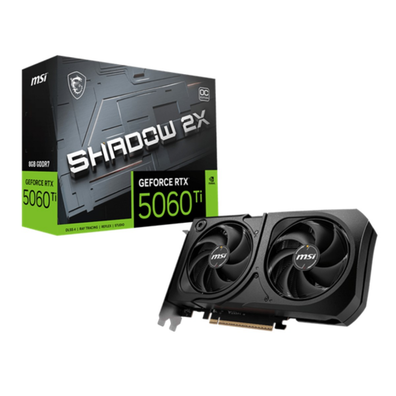 Tarjeta De Video Msi Geforce RTX 5060 Ti 8GB GDDR7 OC Plus