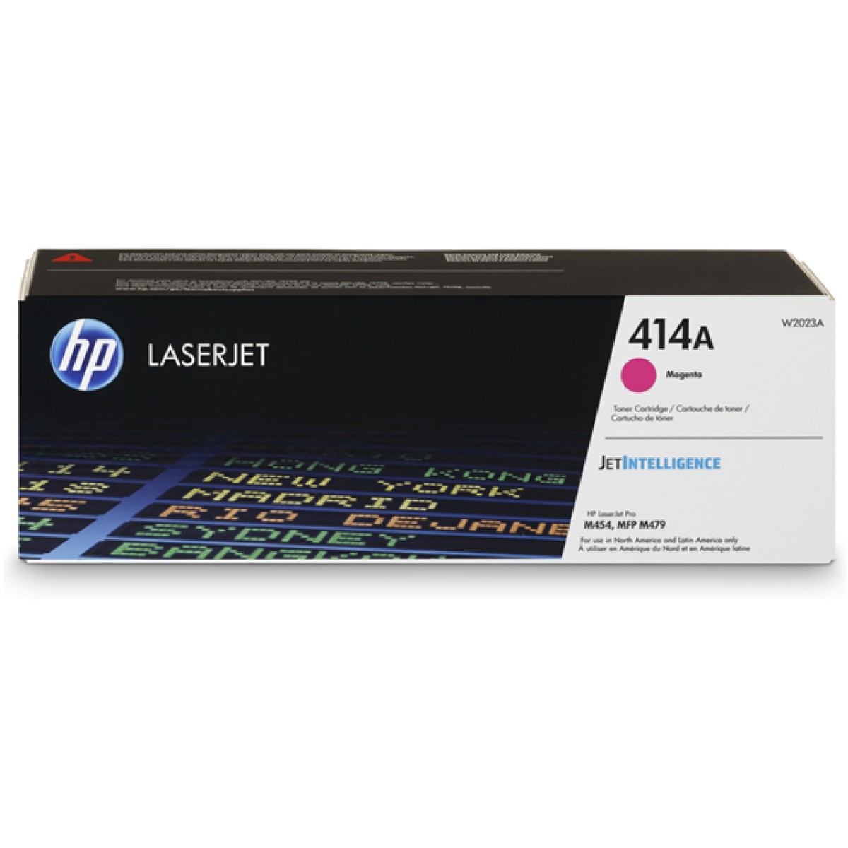 Toner Hp 414A W2023A Magenta 2100 Paginas Laserjet M454Dn