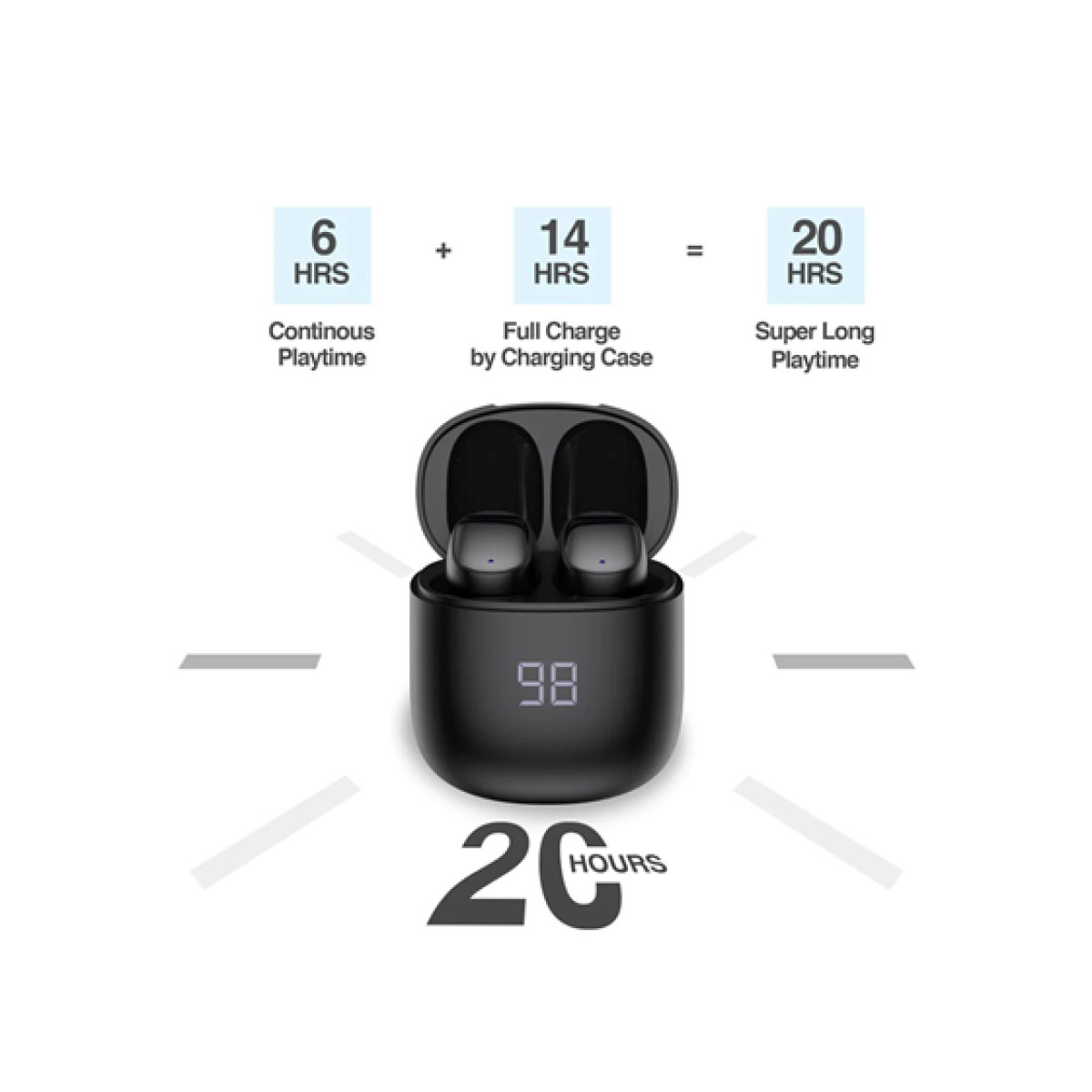 Audifono Argom Skeipods E66 Cancelacion De Ruido Bluetooth 5.3