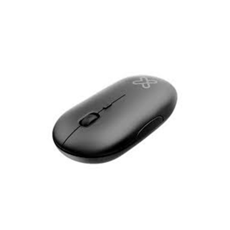 Mouse Klipx Slimsurfer Optico 4 Botones 1600 Dpi USB Negro