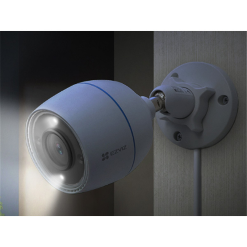 Camara Ezviz H3C Exterior Bullet 2K Detector Movimiento Ir 30M WiFi 2.4Ghz