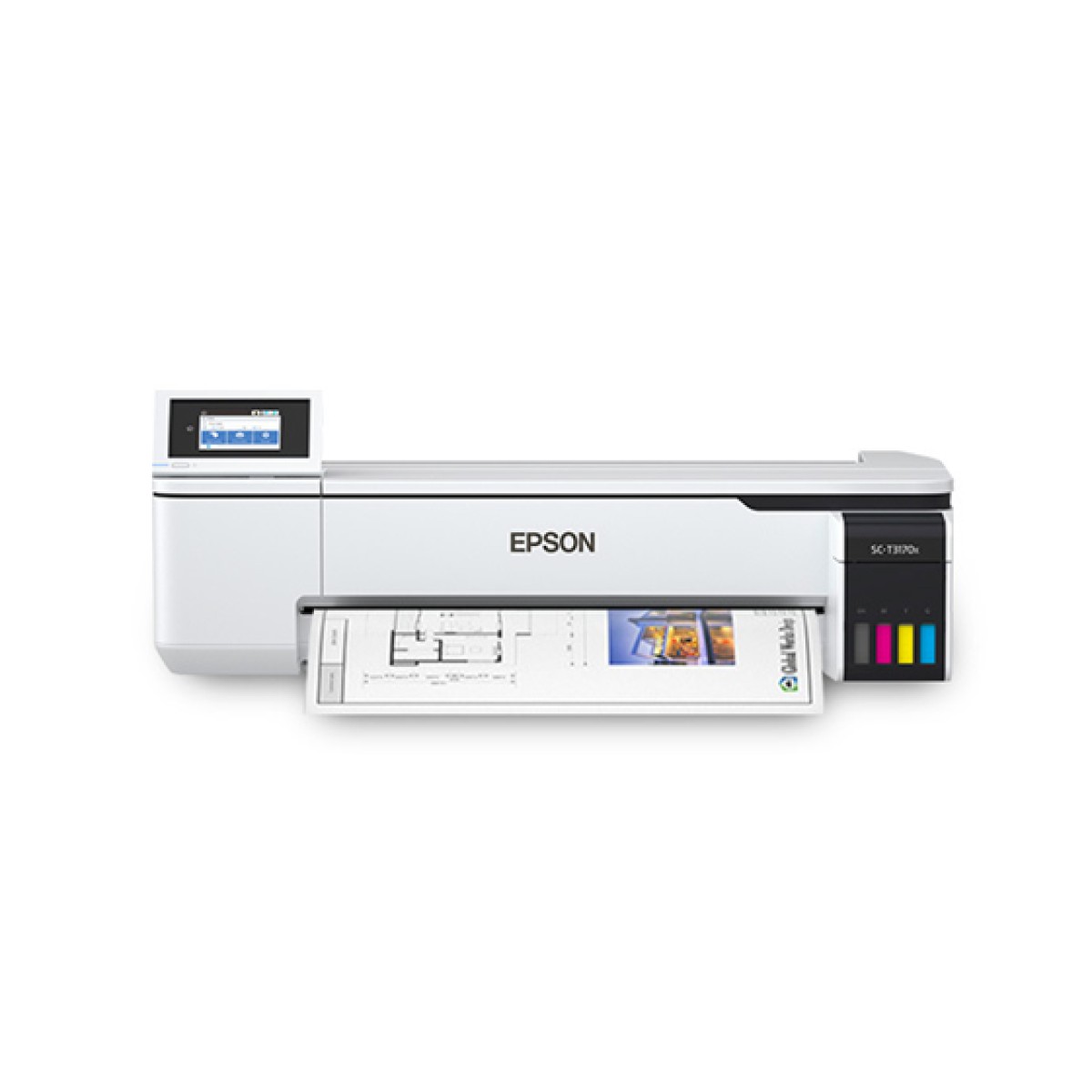 IMPRESORA EPSON SURECOLOR T3170X PARA ESCRITORIO DE 24 PULGADAS, DE ALTA VELOCIDAD Y CON SISTEMA DE TANQUE DE TINTA, RESOLUCION 2400 PPP X 1200 PPP, IMPRESIÓN SIN CARTUCHOS UTILIZA BOTELLAS DE TINTA DE ALTA CAPACIDAD CON SISTEMA ECOFIT.