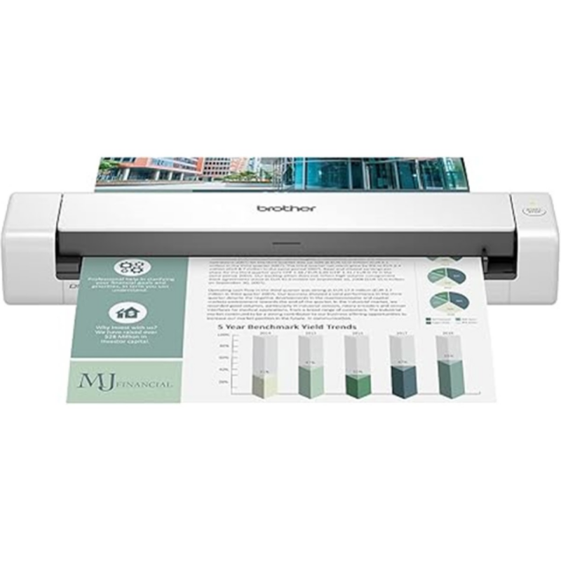Scanner Brother Ds-740D Compacto Dúplex USB 30 Ppm