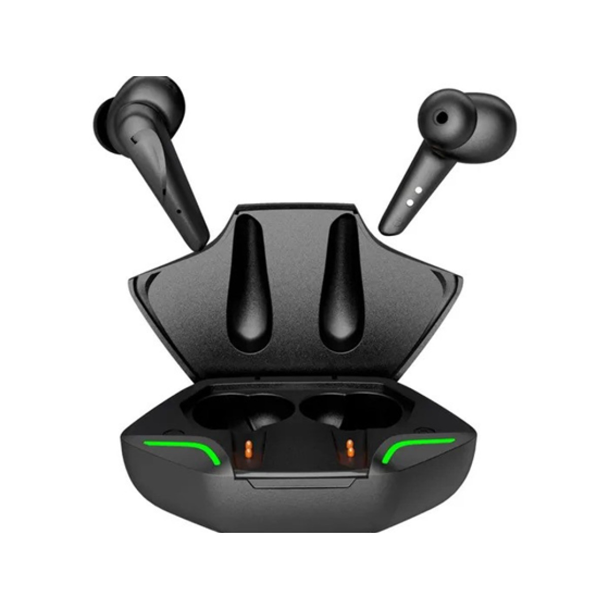 Auriculares Inalámbricos Tws100 Bluetooth 5.2 Control Táctil Negro