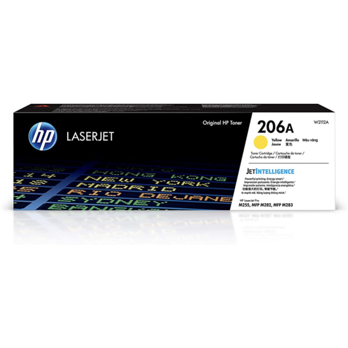 Toner Hp 206A W2112A Amarillo 1250 Paginas Laserjet Color