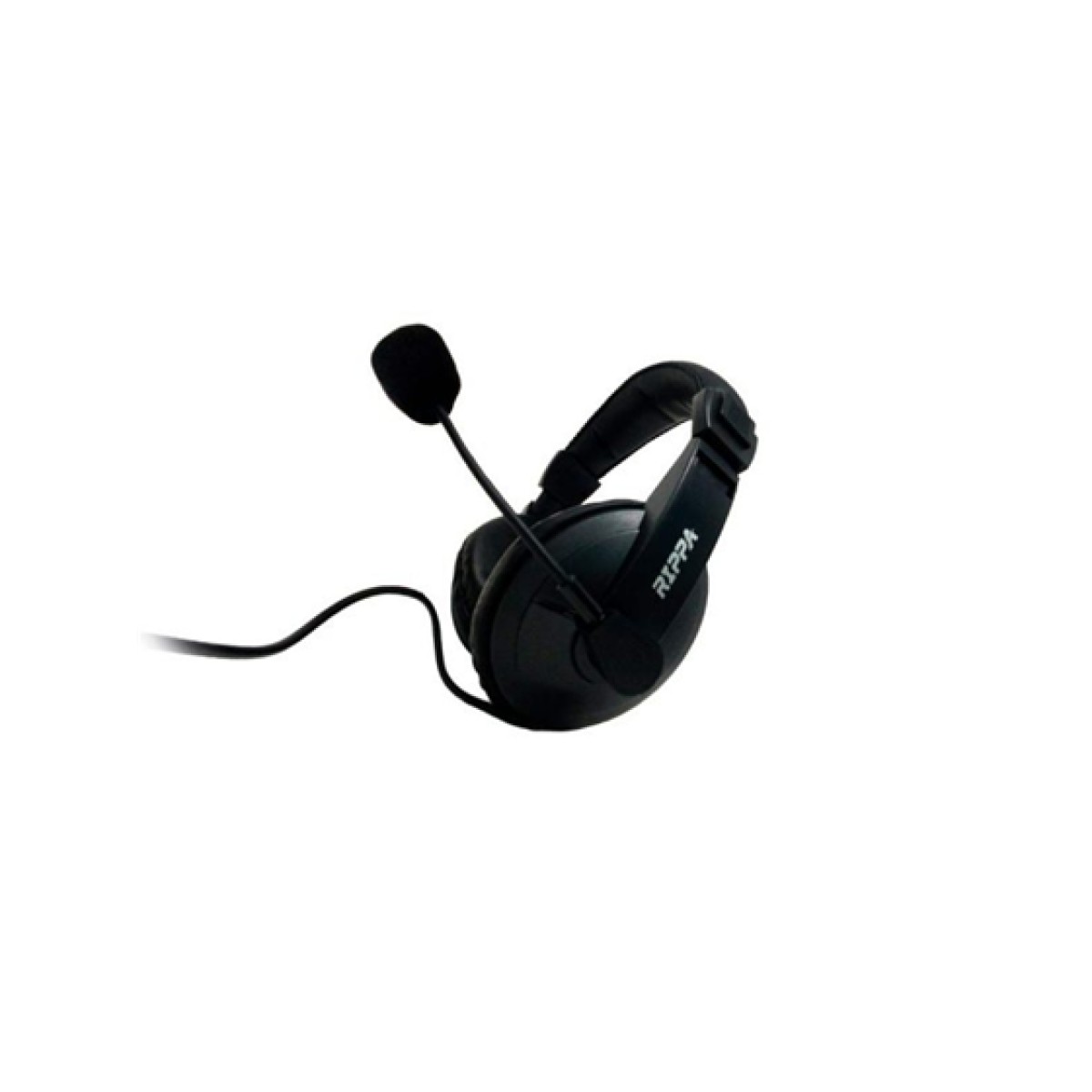 Audifono Rippa 16Ge-Us01 Con Microfono Conexion USB Negro