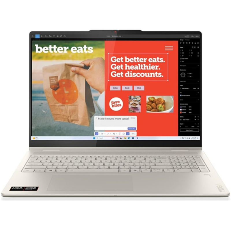 Laptop Lenovo Yoga 7 2 En 1 16" Wuxga IPS Touchscreen Ryzen 7 3500U