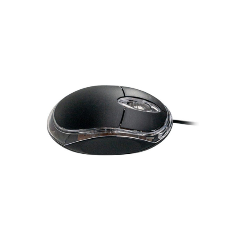Mouse Optico Rippa M811 Conexion USB 2 Botones Negro