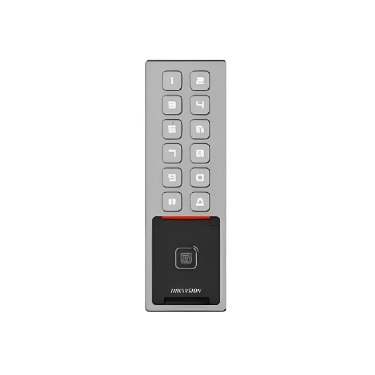 Control de Acceso Hikvision K1T805MBFWX Huella RFID IP65 IK08