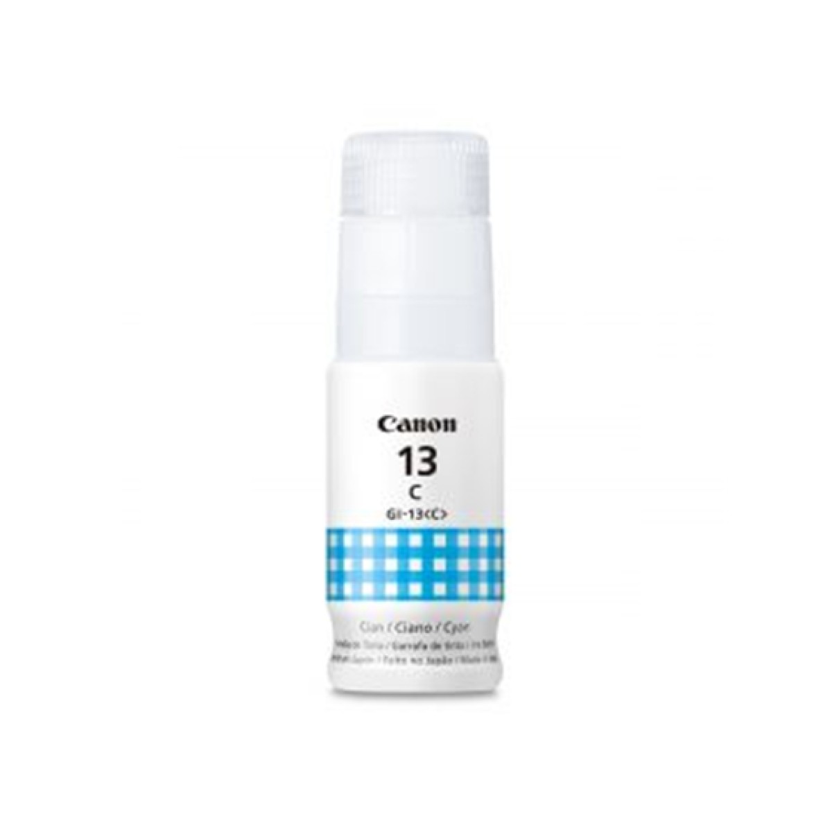 Botella De Tinta Canon Gi-13 Cyan 70Ml Inyección Para Pixma G510 G610