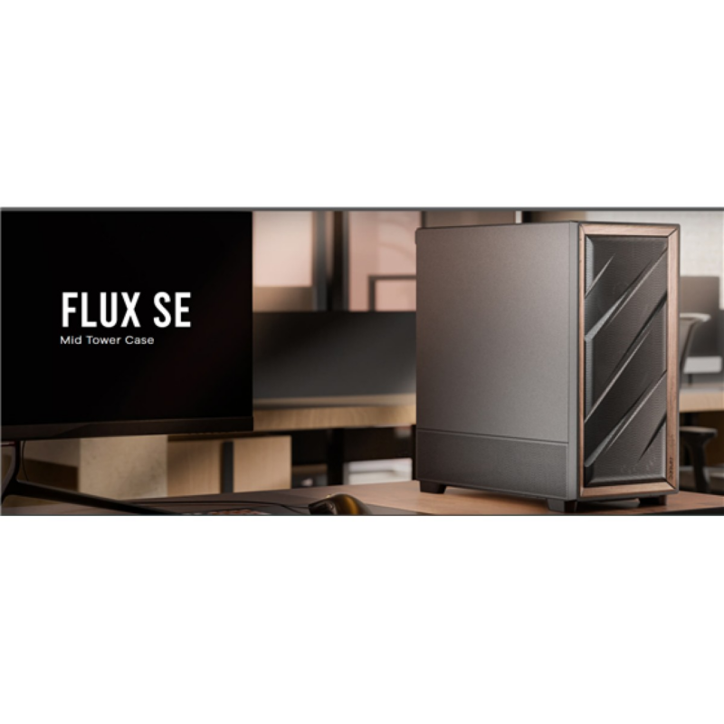 Case Antec Flux Se Mid-Tower Negro Plataforma F-Lux
