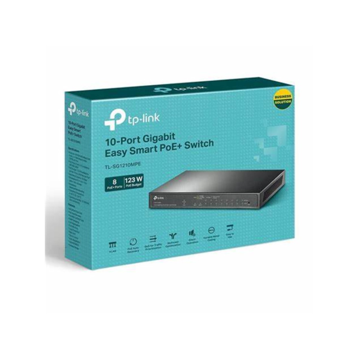 Switch Tp-Link 10 Puertos Gigabit 8 Puertos Poe+ No Administrable