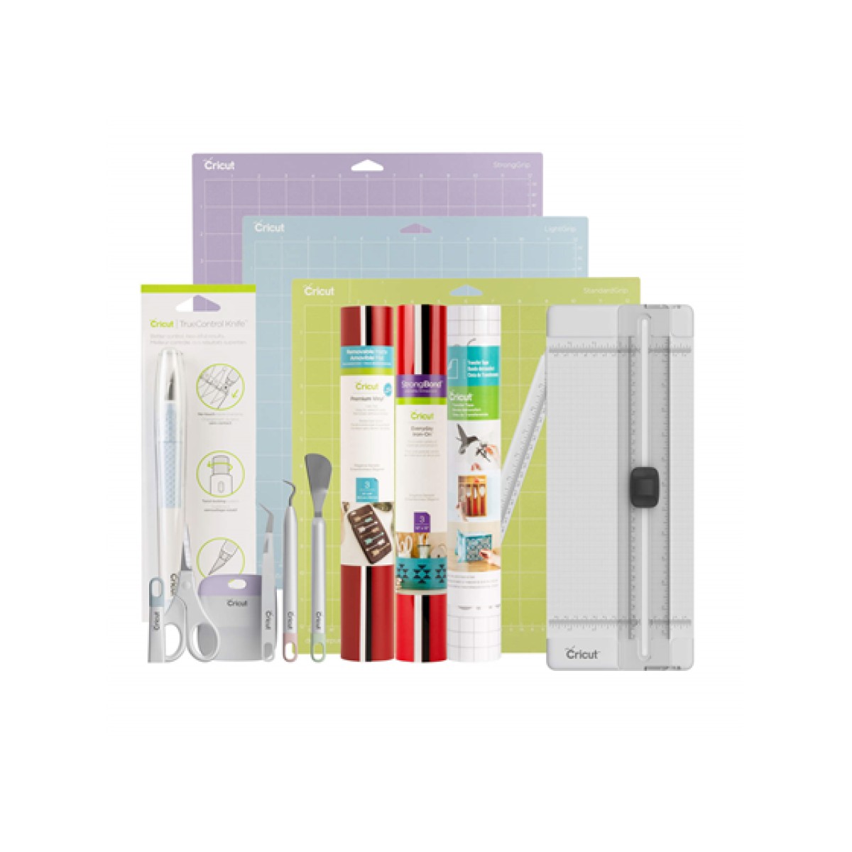 Kit De Materiales Esenciales Muestreador Vinilo Herramientas Básicas Cricut